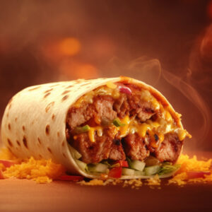 Chilli Chicken Wrap