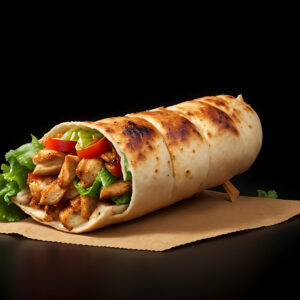 Chicken 65 Wrap